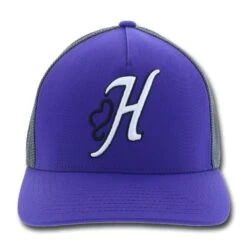 HOOey "Skipper" Purple/Grey Hat -HOOey Shop 1805PLGYfront 93732.1550318215.1280.1280