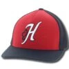 HOOey "Skipper" Red/Black Hat -HOOey Shop 1805RDBK 2 04968.1542072316.1280.1280