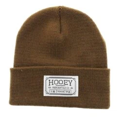"Hooey Beanie" Brown