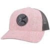 HOOey "Blush" Pink/Grey Hat 1 HOOey "Blush" Pink/Grey Hat -HOOey Shop 2104T PKGY02