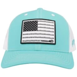 HOOey "Liberty Roper" Turquoise/White Hat 9 HOOey "Liberty Roper" Turquoise/White Hat -HOOey Shop 2110T TQWH01