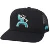 HOOey "Golf" Black Hat -HOOey Shop 2116T BK02