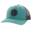 HOOey "Blush" Teal / Grey Hat -HOOey Shop 2205T TLGY02