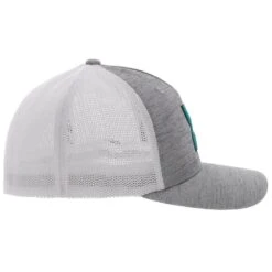 HOOey "Golf" Grey/White Flexfit Hat 9 HOOey "Golf" Grey/White Flexfit Hat -HOOey Shop 2216GYWH13