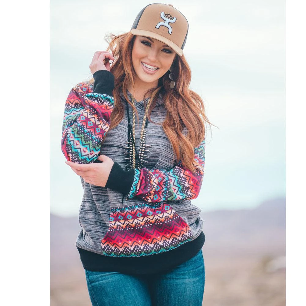 HOOey "Sierra" Aztec Hoodie 4 HOOey "Sierra" Aztec Hoodie - Image 2