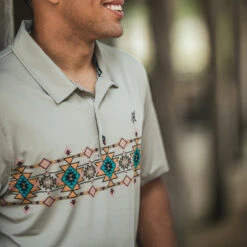 HOOey "The Weekender" Tan W/Nomad Pattern Shirt -HOOey Shop 2R5A1524