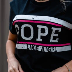HOOey "Rope Like A Girl" Black W/RLAG Logo T-shirt -HOOey Shop 2R5A7304