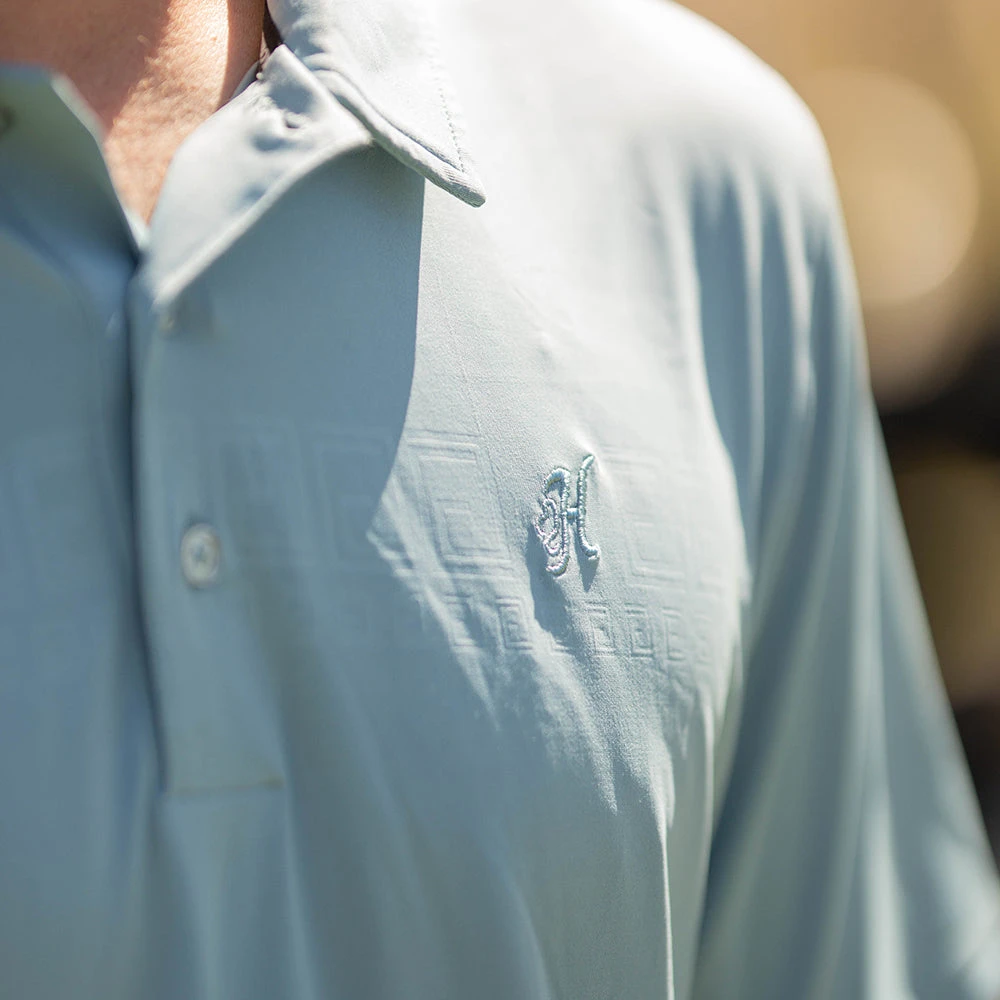 HOOey "The Weekender" Blue Polo 4 HOOey "The Weekender" Blue Polo - Image 2