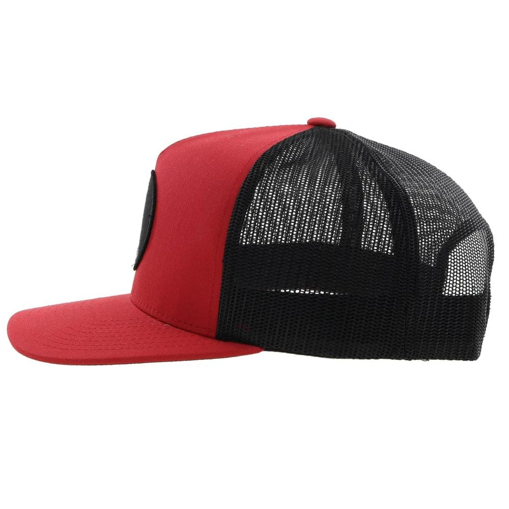 HOOey "Rose" Hog Red/Black Hat 7 HOOey "Rose" Hog Red/Black Hat - Image 5