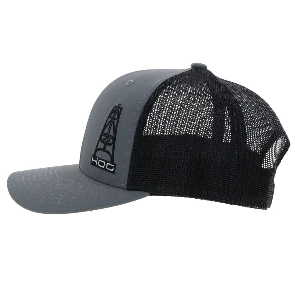 HOOey "HOG" Grey/Black Hat 6 HOOey "HOG" Grey/Black Hat - Image 4