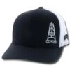 HOOey "HOG" Black/White Hat -HOOey Shop 3029T BKWH 2 54376.1550276808.1280.1280