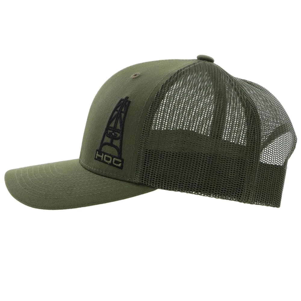HOOey "HOG" Olive Hat 7 HOOey "HOG" Olive Hat - Image 5
