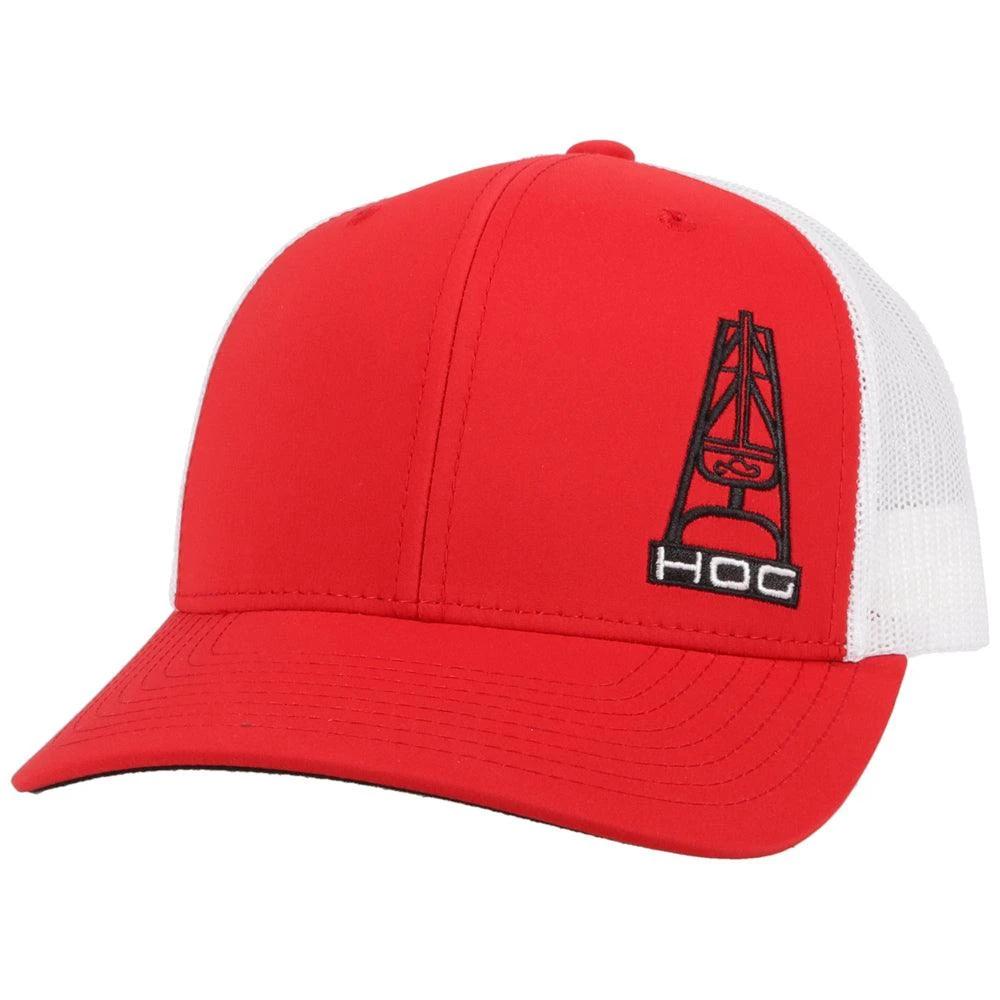 HOOey "HOG" Red/White Hat 3 HOOey "HOG" Red/White Hat