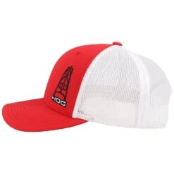 HOOey "HOG" Red/White Hat 10 HOOey "HOG" Red/White Hat -HOOey Shop 3029T RDWH06