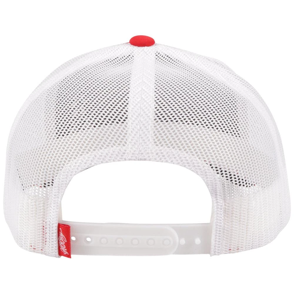 HOOey "HOG" Red/White Hat 4 HOOey "HOG" Red/White Hat - Image 2