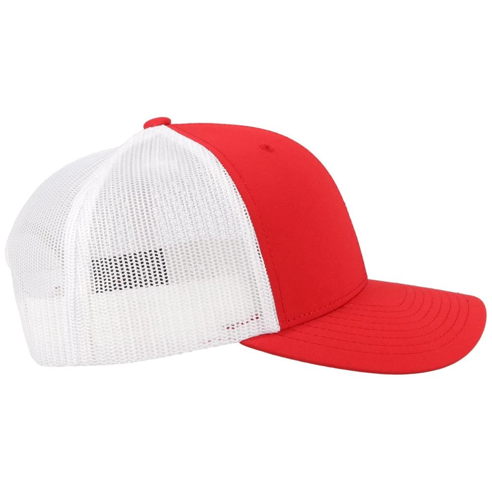 HOOey "HOG" Red/White Hat 7 HOOey "HOG" Red/White Hat - Image 5