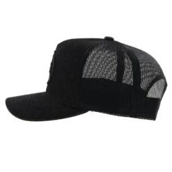 HOOey "Strap" Youth Roughy Black Hat -HOOey Shop 4031T BK05 ba7fb597 9ec2 4b7c 8247 18131d768ad4