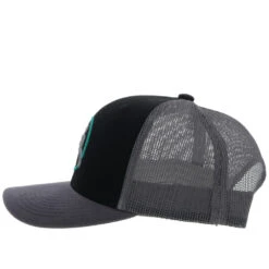 HOOey Youth Hat "Strap" Roughy Black/Grey -HOOey Shop 4031T BKGY05 f6cc3d41 f2d3 4c65 8e96 111d64b2b240