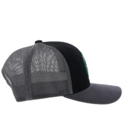 HOOey Youth Hat "Strap" Roughy Black/Grey -HOOey Shop 4031T BKGY13 49d71719 6b2b 4009 a049 d92e0193bbce
