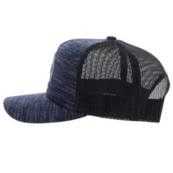 HOOey "Roughy 2.0" Navy/Black W/Grey Circle Logo Hat -HOOey Shop 4031T NVBK05