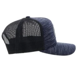 HOOey "Roughy 2.0" Navy/Black W/Grey Circle Logo Hat -HOOey Shop 4031T NVBK13