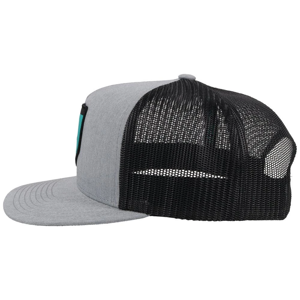 HOOey "Tibbs" Grey/Black Youth Hat 6 HOOey "Tibbs" Grey/Black Youth Hat - Image 4