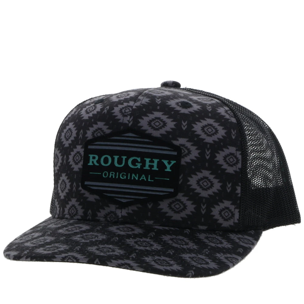 HOOey "Tribe" Black W/ Aztec Print Hat 3 HOOey "Tribe" Black W/ Aztec Print Hat
