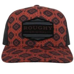 HOOey "Tribe" Roughy Print/Black Hat -HOOey Shop 4040T RUBK01