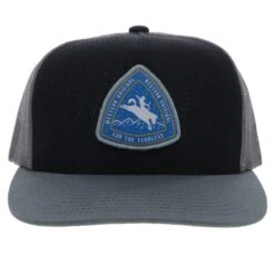 HOOey Youth Hat "Summit" Black/Grey -HOOey Shop 4041T BKGY01 ba445ff6 f3e7 4ab3 b518 fe359b19c475