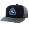 HOOey "Summit" Black/Grey Hat -HOOey Shop 4041T BKGY02