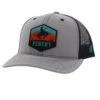 HOOey "Punchy" Patch, Grey/Black Hat -HOOey Shop 5027T GYBK02 b7d2ddeb 1d53 4692 a368 309c3a6cf693