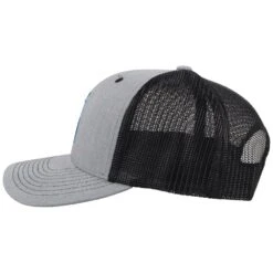 HOOey "Punchy" Embroidered Logo, Grey Hat -HOOey Shop 5028T GYBK06