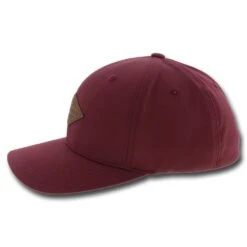 HOOey "Graphite" Maroon Hat -HOOey Shop 6003MAside 32334.1550438873.1280.1280