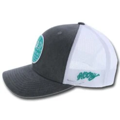 HOOey "Element" Grey/White Hat -HOOey Shop 6006T GYWHside 24076.1550306752.1280.1280