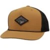 HOOey "Graphite" Tan/Black W/black & White Diamond Patch Hat 1 HOOey "Graphite" Tan/Black W/black & White Diamond Patch Hat -HOOey Shop 6011T TNBK02