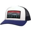 HOOey "Habitat" White / Navy Hat -HOOey Shop 6012T WHNV02