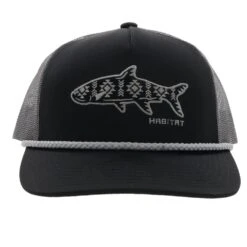 HOOey "Habitat" Black/Charcoal Hat -HOOey Shop 6014T BKCH01