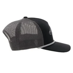 HOOey "Habitat" Black/Charcoal Hat -HOOey Shop 6014T BKCH13 1