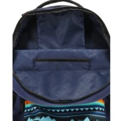 "Recess" Navy/Serape Hooey Backpack -HOOey Shop BP041NVTQ INSIDE