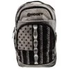 "Ox" Grey/Black Flag Hooey Backpack -HOOey Shop BP044GYBK front