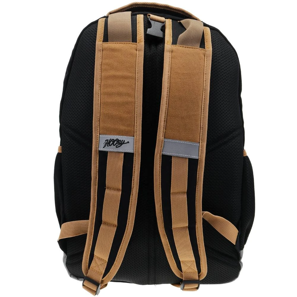 "OX" Tan/Black/Grey Hooey Backpack 4 "OX" Tan/Black/Grey Hooey Backpack - Image 2