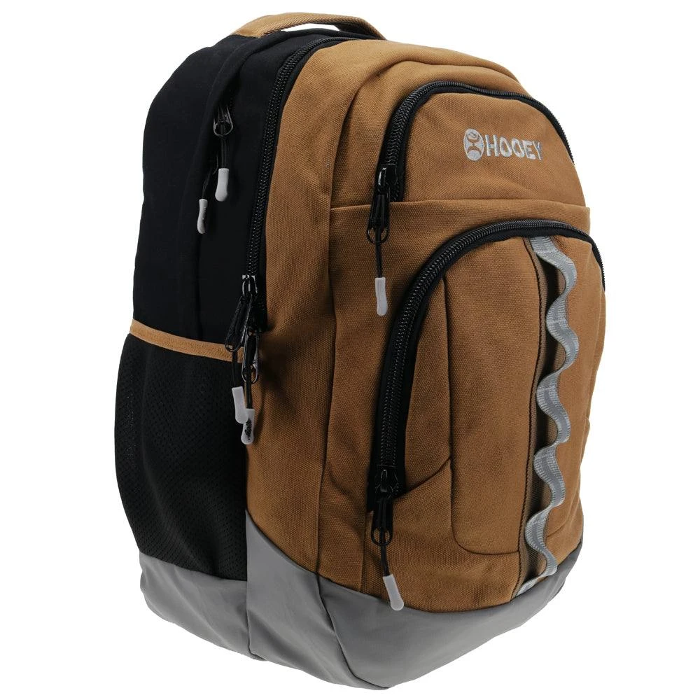 "OX" Tan/Black/Grey Hooey Backpack 5 "OX" Tan/Black/Grey Hooey Backpack - Image 3