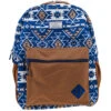 "Recess" Hooey Backpack Navy/White W/Aztec 2 "Recess" Hooey Backpack Navy/White W/Aztec -HOOey Shop BP051NVTN 01