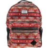 "Recess" Hooey Backpack Red/Tan/Black W/Black/Tan Accents -HOOey Shop BP051RDBK 01