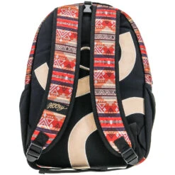 "Recess" Hooey Backpack Red/Tan/Black W/Black/Tan Accents -HOOey Shop BP051RDBK 02