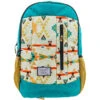 "Rockstar" Hooey Backpack Cream/Pink Pattern W/Turquoise/Gold -HOOey Shop BP052CRTQ 01