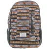 "Rockstar" Hooey Backpack Grey/Tan Stripe W/Charcoal -HOOey Shop BP052GYTN 01