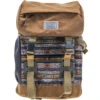 "Topper" Hooey Backpack Grey/Tan Stripe Pattern W/Tan Accents 1 "Topper" Hooey Backpack Grey/Tan Stripe Pattern W/Tan Accents -HOOey Shop BP053AZTN 01