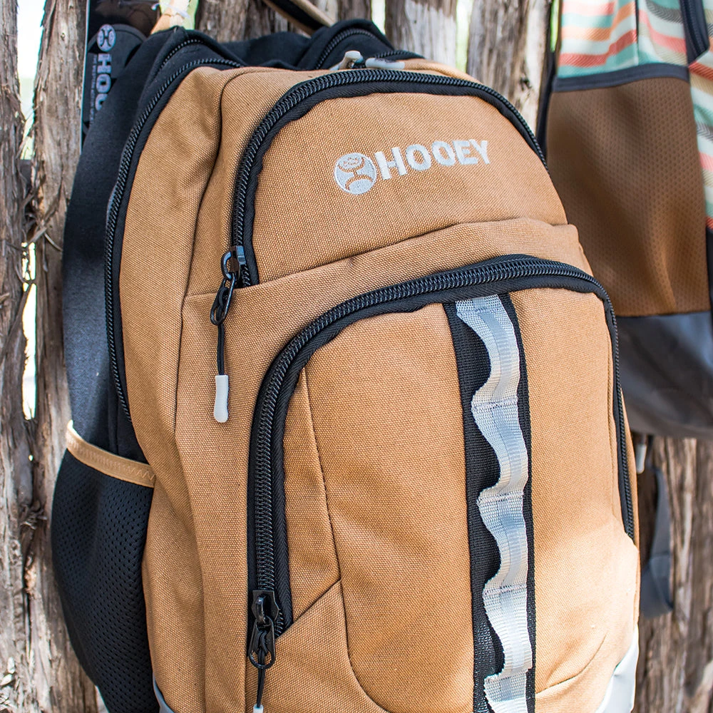 "OX" Tan/Black/Grey Hooey Backpack 8 "OX" Tan/Black/Grey Hooey Backpack - Image 6