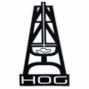 HOOey Large Black HOG Sticker -HOOey Shop Black 19993.1499451637.1280.1280